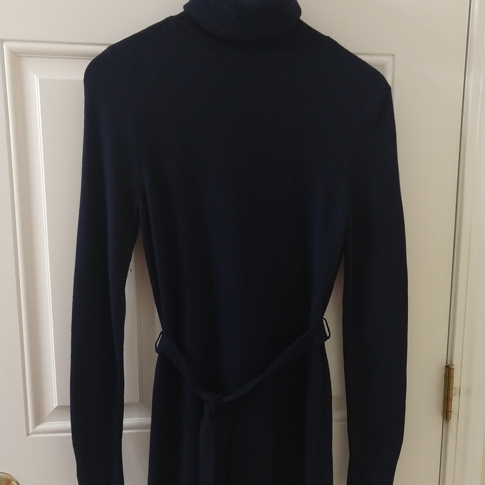 LL Bean Signature wool turtle neck dress sz S